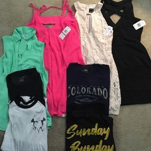 Resellers bundle box tops and dresses